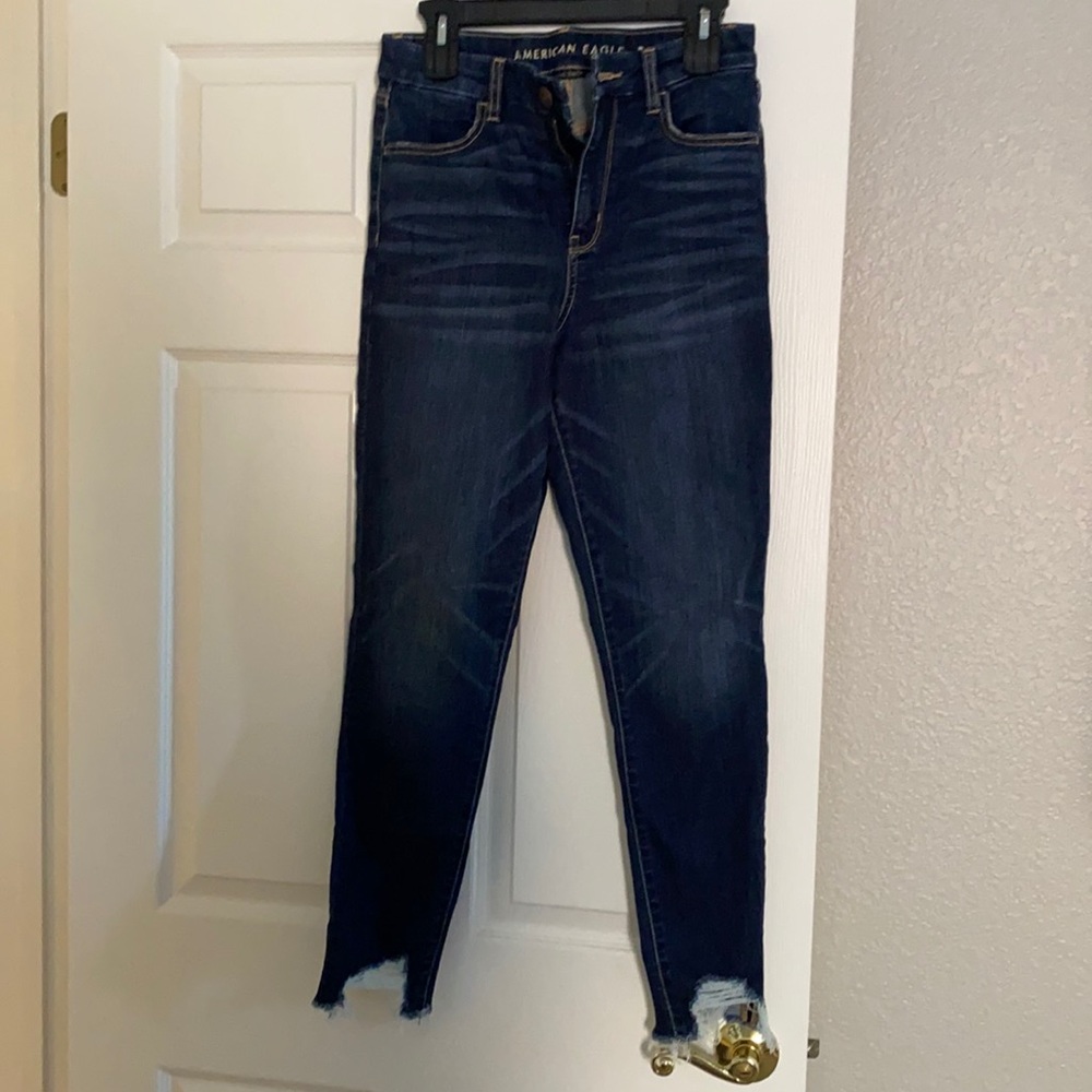 American eagle curvy hi rise jegging crop